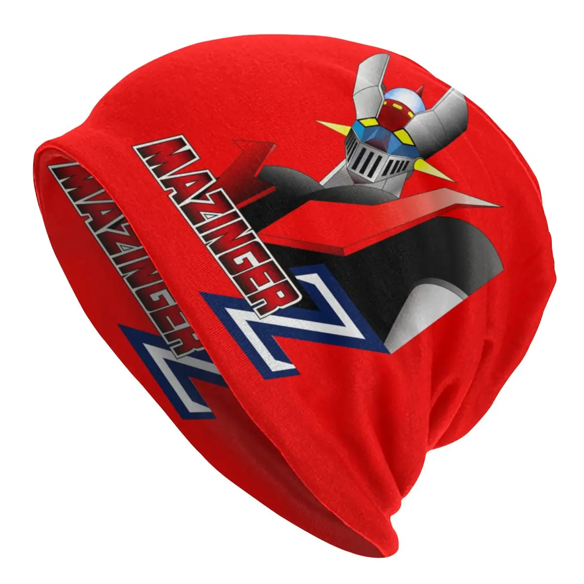 

Mazinger Z уличные шапочки, облегающие шапки, зимняя Тёплая вязаная шапка, НЛО, робот, грендайзер, облегающие шапки, лыжная шапка для улицы