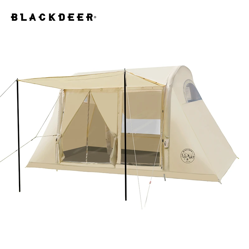 Blackdeer Air Tent 4-6 Person Large Area Space Outdoor Waterproof Silvering Family Camping Traveling Inflatable Tarp Tent