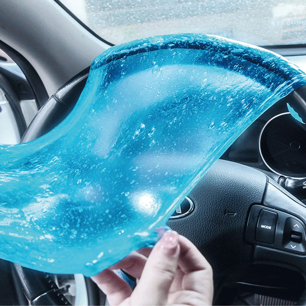 Липкий очиститель для салона автомобиля. Чистящая слизь. Чистящая слизь. Лизун для очистки салона автомобиля. Гелевый очиститель против пыли в машине купить в спб.