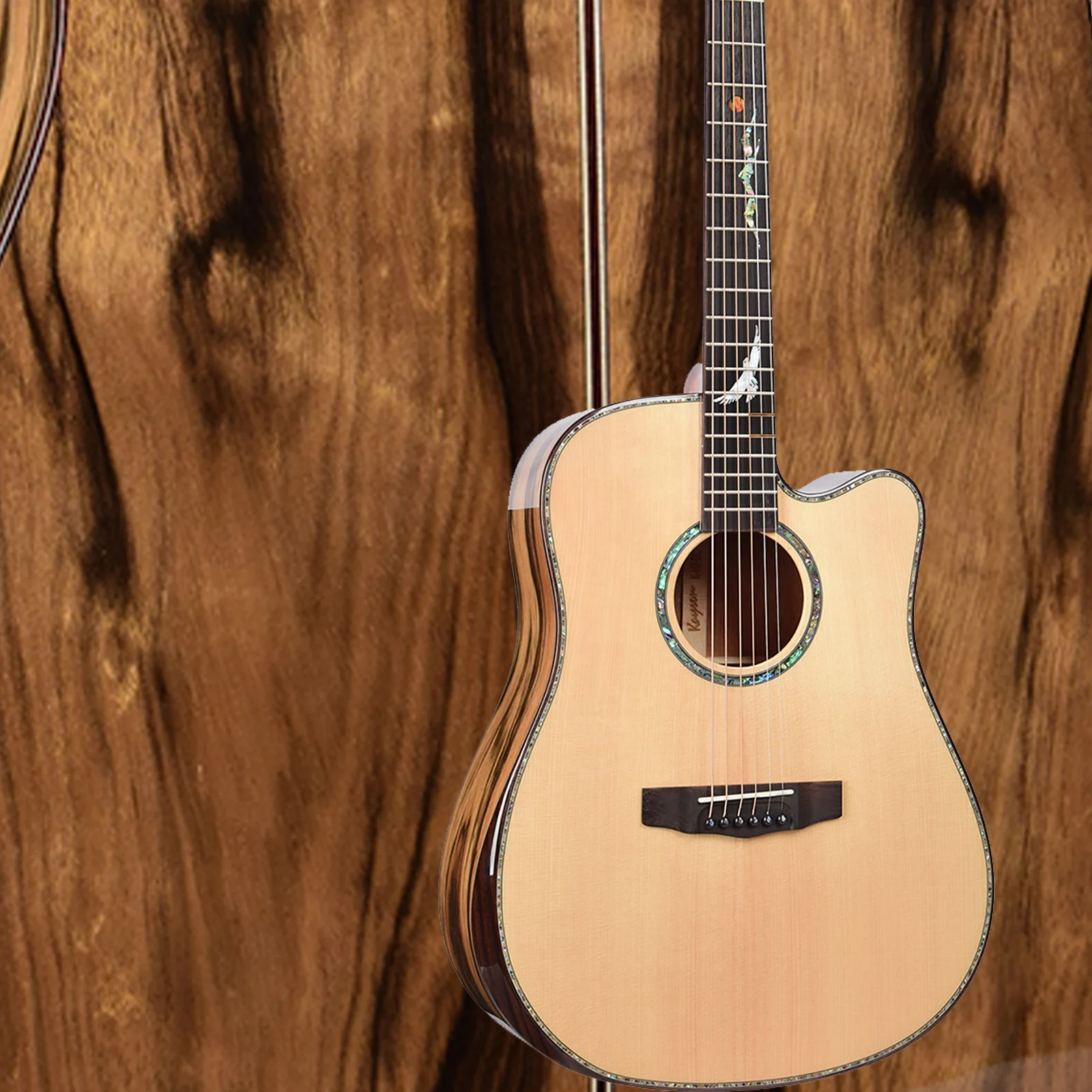 Твердая акустическая фольклорная гитара Kaysen серии H