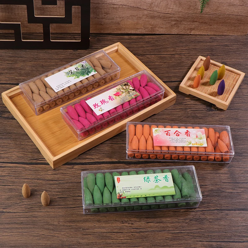 50 капсул/коробка ароматические конусы из сандалового дерева