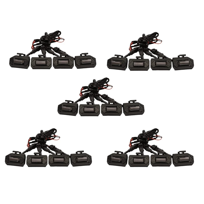 20 шт. передние фонари для гриля Toyota Tacoma Raptor TRD Off Road Sport 2020 2021 внешние желтые