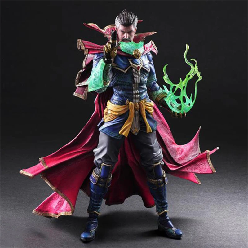 Аниме Play Arts Movie Marvel Мстители Доктор Странная статуя Железные студии ПВХ Фигурка