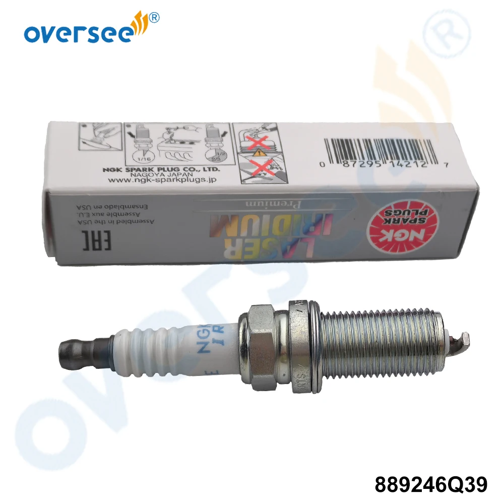 889246Q39 Свеча зажигания ILFR6GE для Mercury 150-400HP подвесной мотор (оригинал)