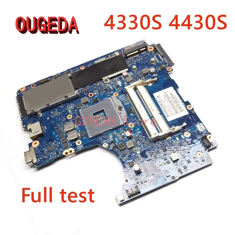 OUGEDA 646326-001 646326-501 6050A2465101-MB-A02 Laptop Motherboard for HP Probook 4330S 4430S Main board DDR3 full test