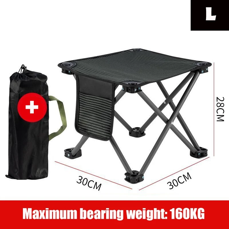 

New Naturehike Chair Camping Stool Folding Fishing Chair Conveniently Carry The Oxford Cloth Seat With A Maximum Weight Of 160KG