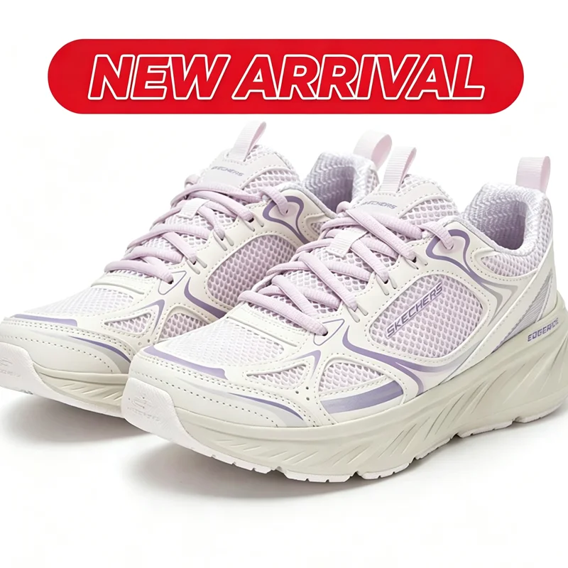 Фото Женские кроссовки Skechers 150499-LAV, дышащие, с мягкой подкладкой, сетчатые, спортивные, для ходьбы №1