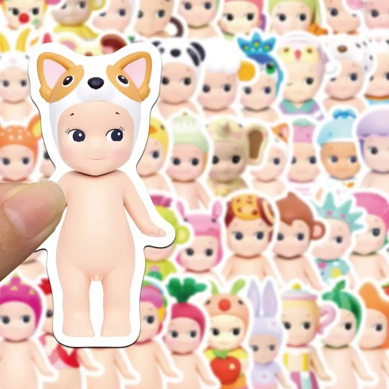 50 шт. наклейка с граффити Ангел Сонни мультяшная милая для багажа ноутбука