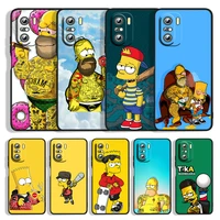 bad boy simpson for xiaomi redmi k50 gaming 10 9t 9at 9a 9c 8a 7a s2 6a 5a 5 4x prime pro plus black phone case