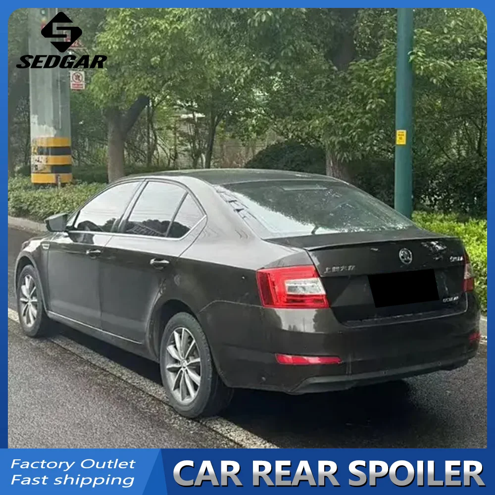 Для 2015 2016 2017 2018 2019 2020 Skoda Octavia спойлер для багажника высокого качества