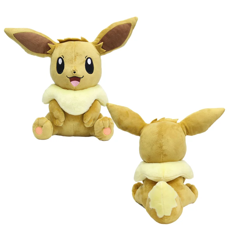 

30cmanime Pokemon Cute Eevee Plush Toys Soft Stuffed Doll Let's Go Game Pokemon Monster Eevee Pillow Cotton Plush For Children