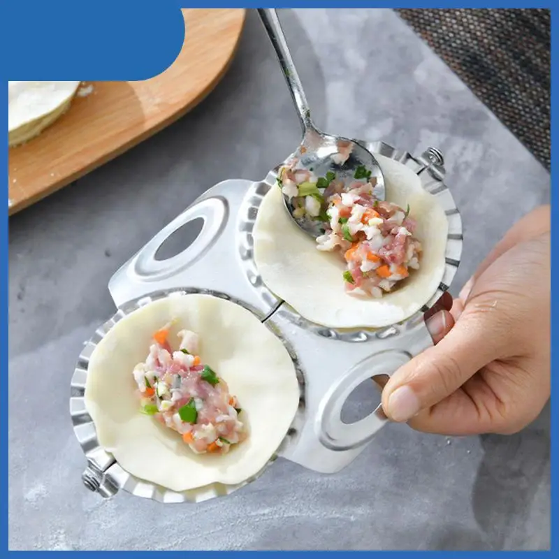 

Dumpling Mold Household Dumpling Wrapper Cutter Making Machine Cooking Pastry Tool Kitchen Accessory Jiaozi Tool Bakeware