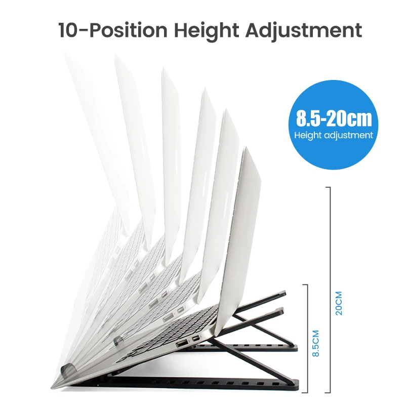 Olaf Складная подставка для ноутбука портативный держатель 10 скоростей