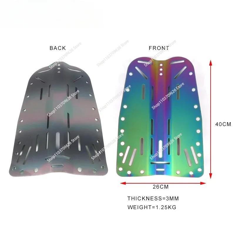 Гидрополярная технология дайвинга титановая задняя пластина один резервуар