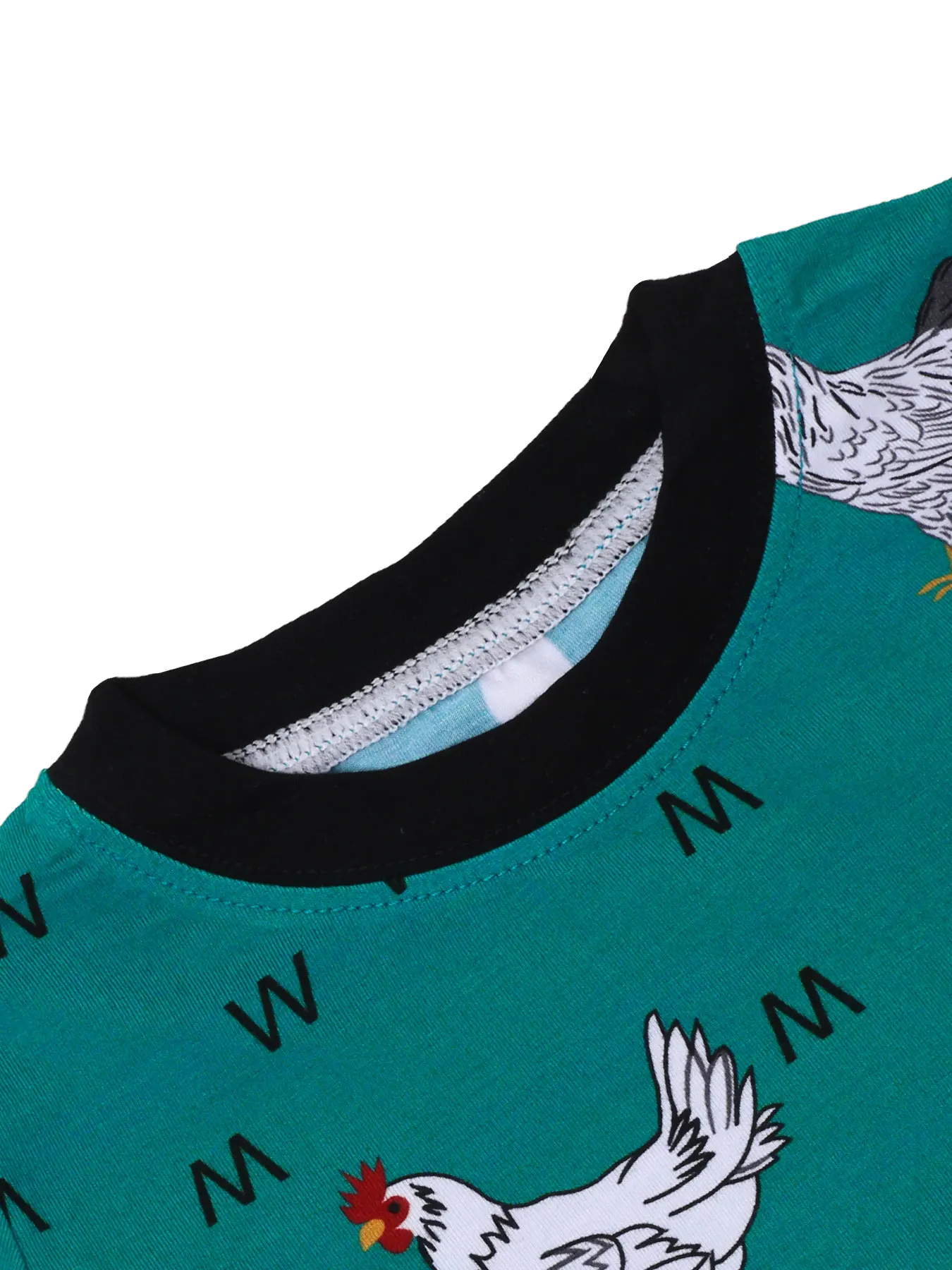 Детский комплект из двух предметов мягкой и искусственной ткани с рисунком