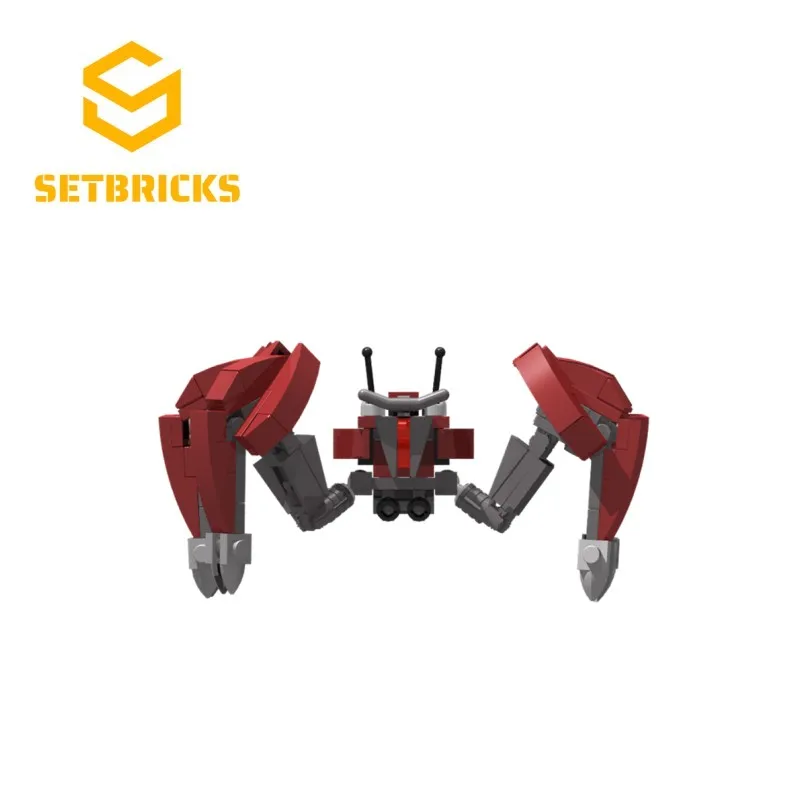 

SETBRICKS MOC LM-432 Movie Crab Droid 4-legs Robot Kits Toys 148PCS Animals Bricks Assembly Model for Children Kids Gifts