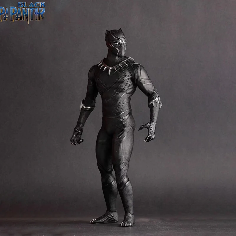 

Disney The Avengers Infinity War Action Figure Toys Black Panther Figurine Super Hero PVC 28cm Model Ornaments Gifts for Boy