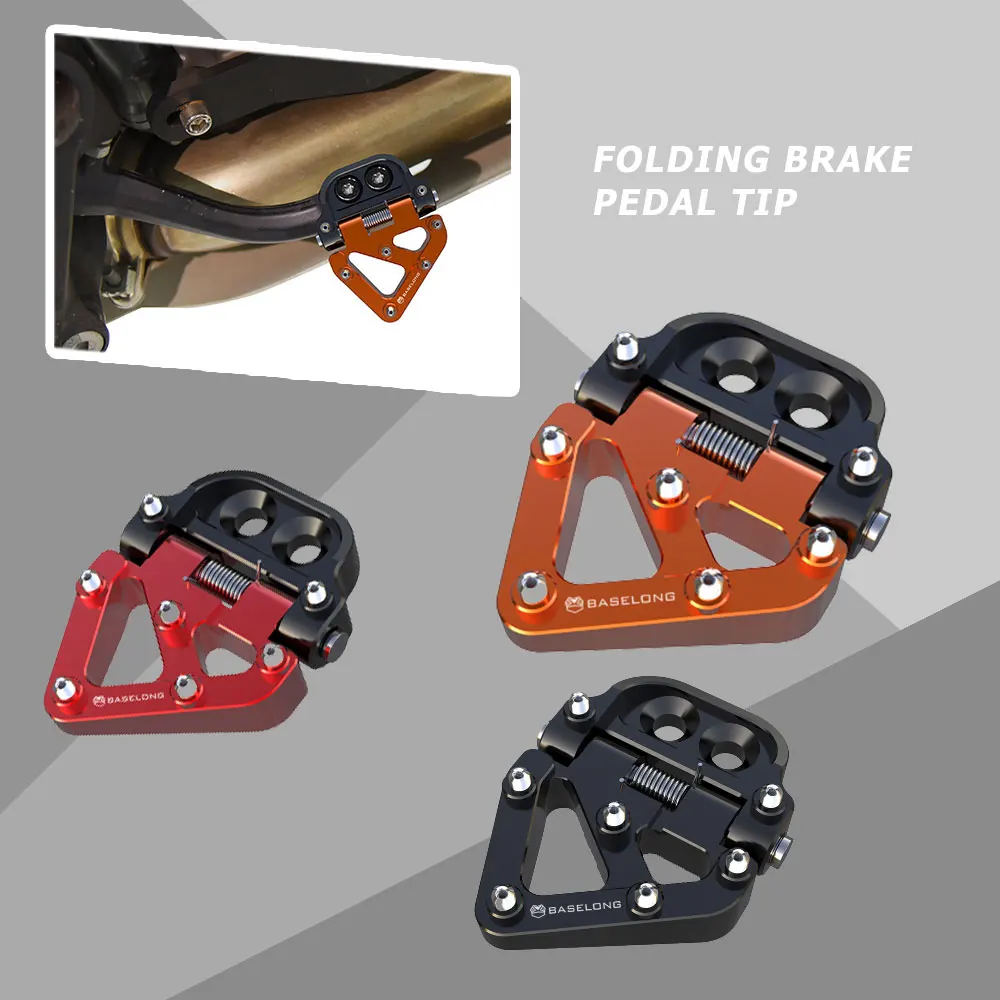 

Складная Задняя Тормозная педаль для мотоцикла, наконечник для газа GASEC-F 700 2021 2022 2023 ECF 2024 ECF700 EC 700F F EC ALUMINIUM