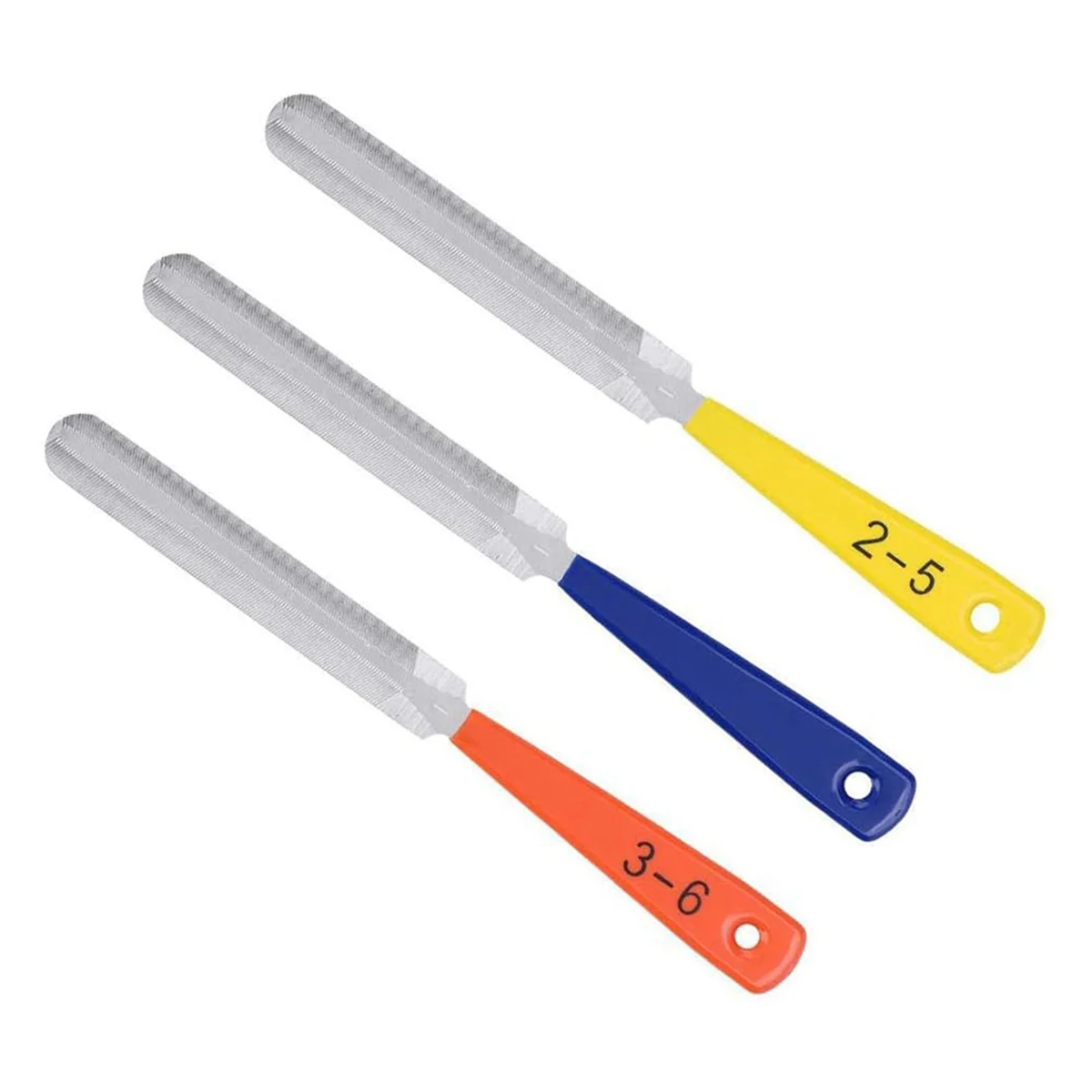 3 шт. набор напильников для гитарных гаек инструмент ремонта гвоздей напильник