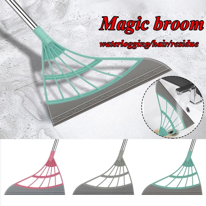 

Broom Window Washing Wiper Silicone Spatula Mop Multifunctional Household Home Floor Glass Scraper Mirror Cleaning Product