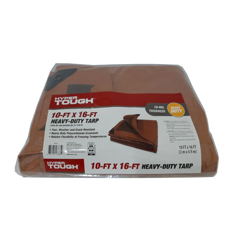 

Tough Weather Resistant Heavy Duty 10 x 16' Polyethylene Tarp