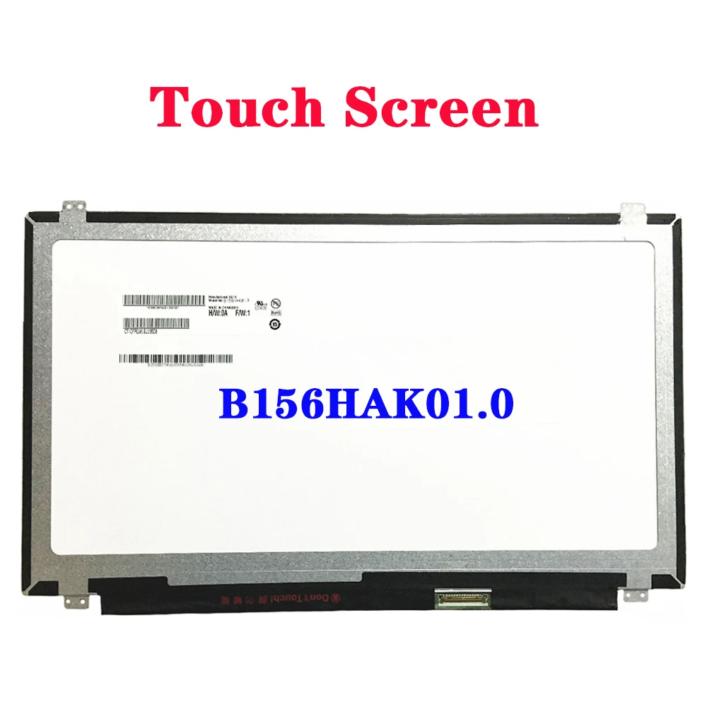 

B156HAK01.0 Fit LP156WF7-SPA1 For Dell Inspiron 15 5558 5559 EDP 40Pin FHD 1920x1080 Laptop LCD Touch Screen