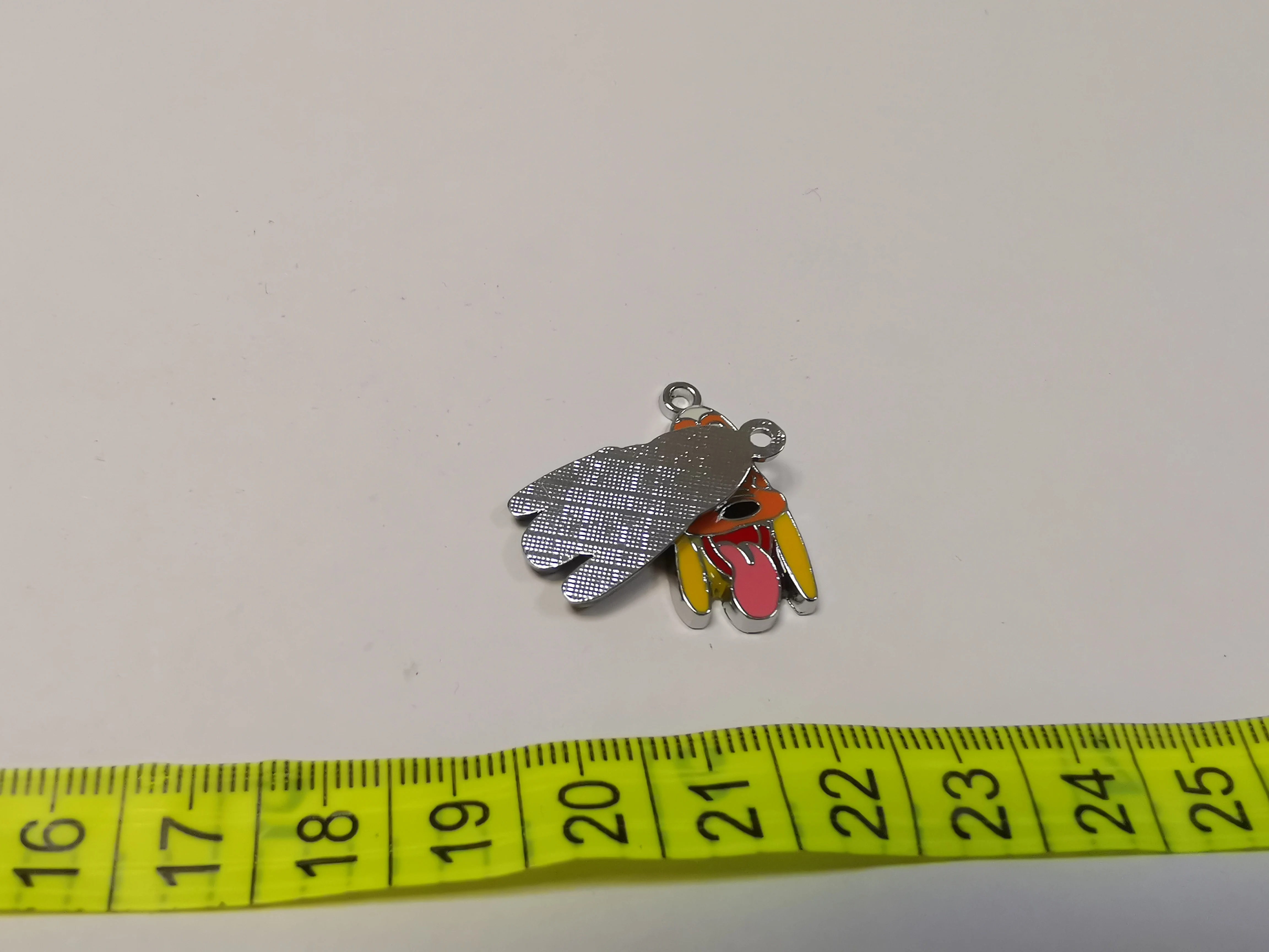 

New 20pcs/50pcs/100pcs Cartoon Anime DIY Key Chain Metal Charm Pendants Jewelry Making Gifts