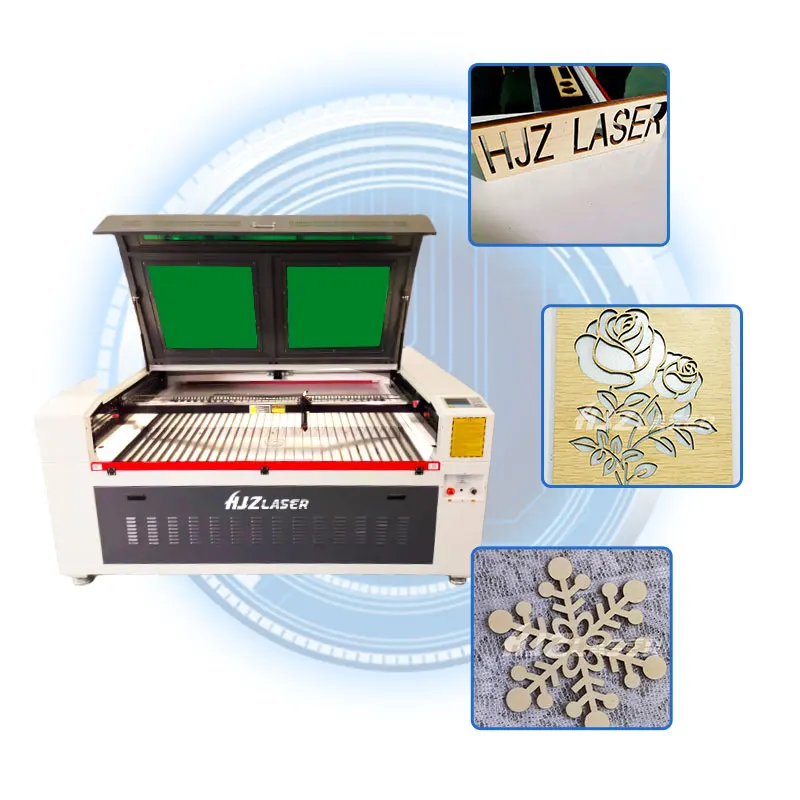 

1390 1610 CO2 Laser Cutting and Engraving Machine for /Bamboo/ Leathe/MDF/ Wood/Glass/PVC/Paper