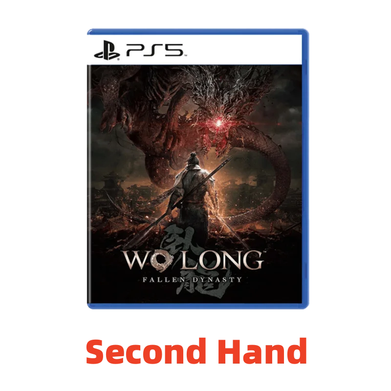 Игровой CD-диск Sony Playstation 5 PS5 б/у Wo Long: корпус династии игровой карточный диск Long