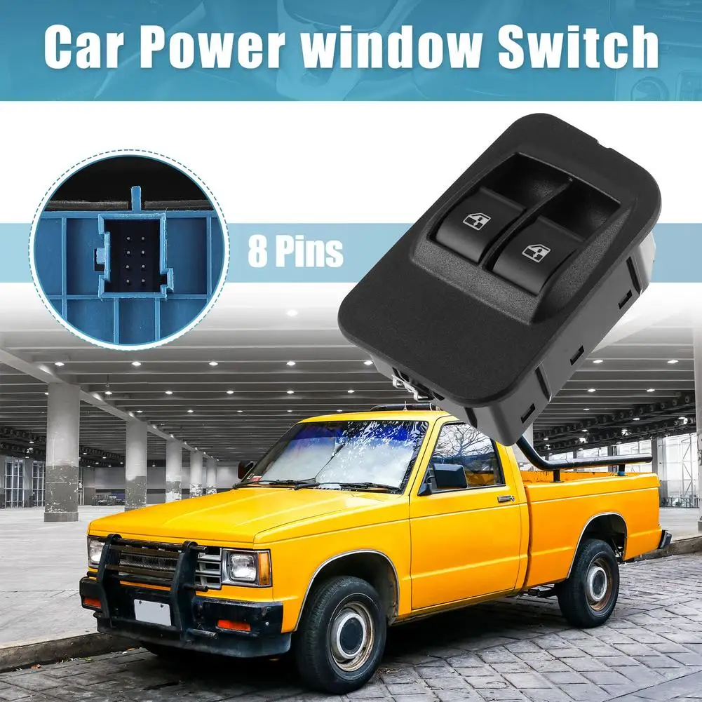 

Car Power Window Switch Regulator Glass Lifter Electric Switch Button Compatible For Peugeot Citroen Fiat