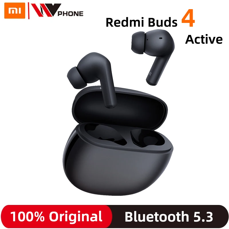 TWS-наушники глобальная версия Xiaomi Redmi Buds 4, активные наушники с шумоподавлением для звонков, Bluetooth 5,3, водонепроницаемость IPX4, быстрая пара