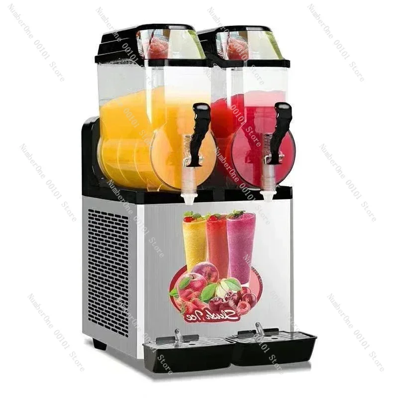 12л * 3 машина для слякоти Коммерческая плавления снега Один два трехцилиндровая