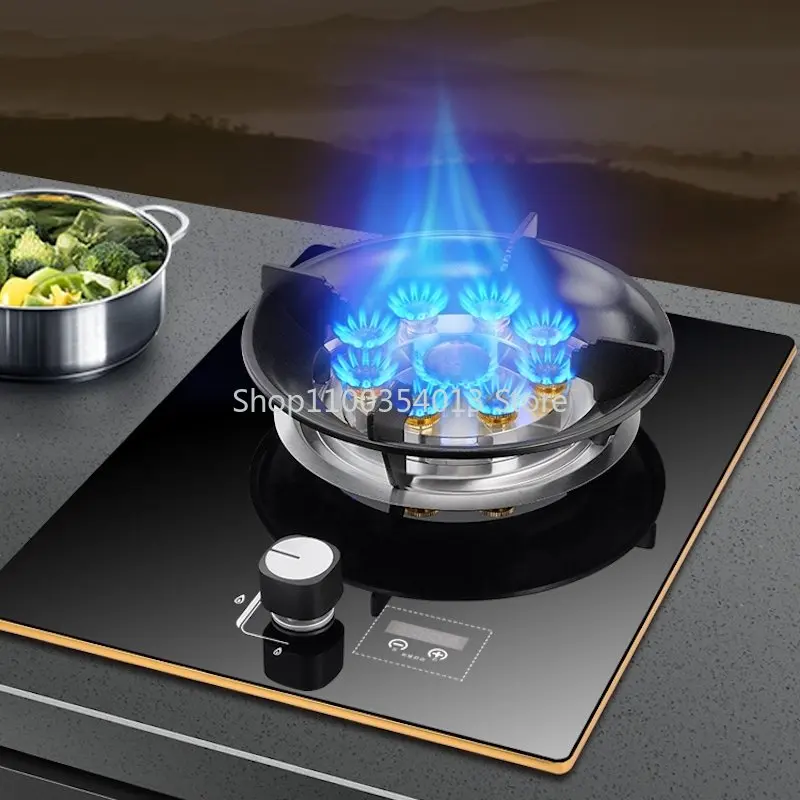 

Built-In gas cooktop Natural gas liquefied gas stove stainless steel burning gas stove 1 burner Home energy saving Gas Stove