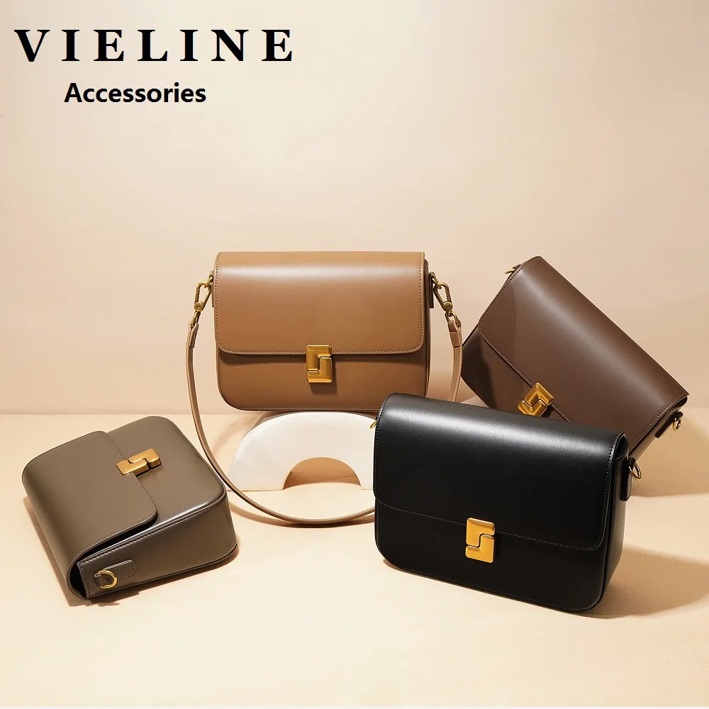 Женская классическая сумка VIELINE маленькая квадратная через плечо женская