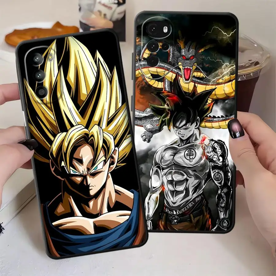 Фото Чехол Anime D-Dragons B-Balls для Motorola Mot G50 G53 G30 G60s G71 G51 G73 G60 Edge 20 Pro 30 Lite G32 G22 Edge40 G52 Черный Мягкий №1