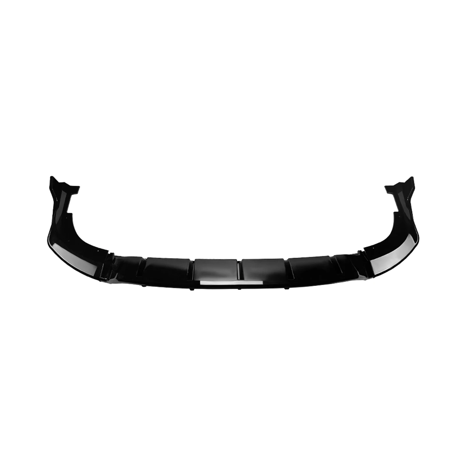 Rear Bumper Diffuser Lip For Volkswagen VW Tiguan R Line MK2 2021-2023 Carbon Fiber Look/Gloss Black Tail Boot Spoiler Splitter