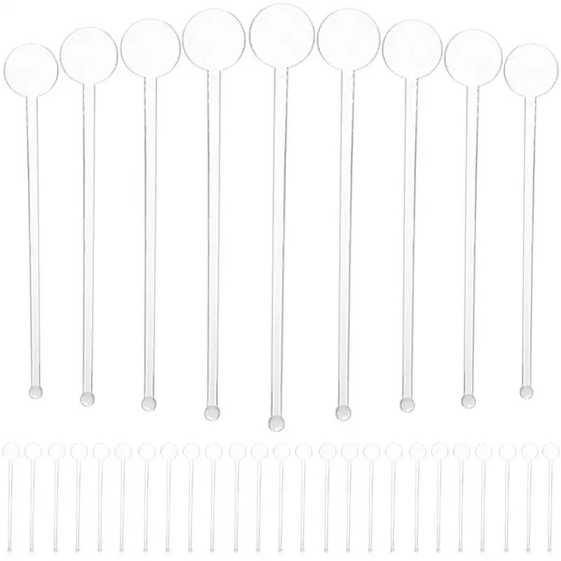 80 шт. пластиковые палочки для перемешивания коктейлей