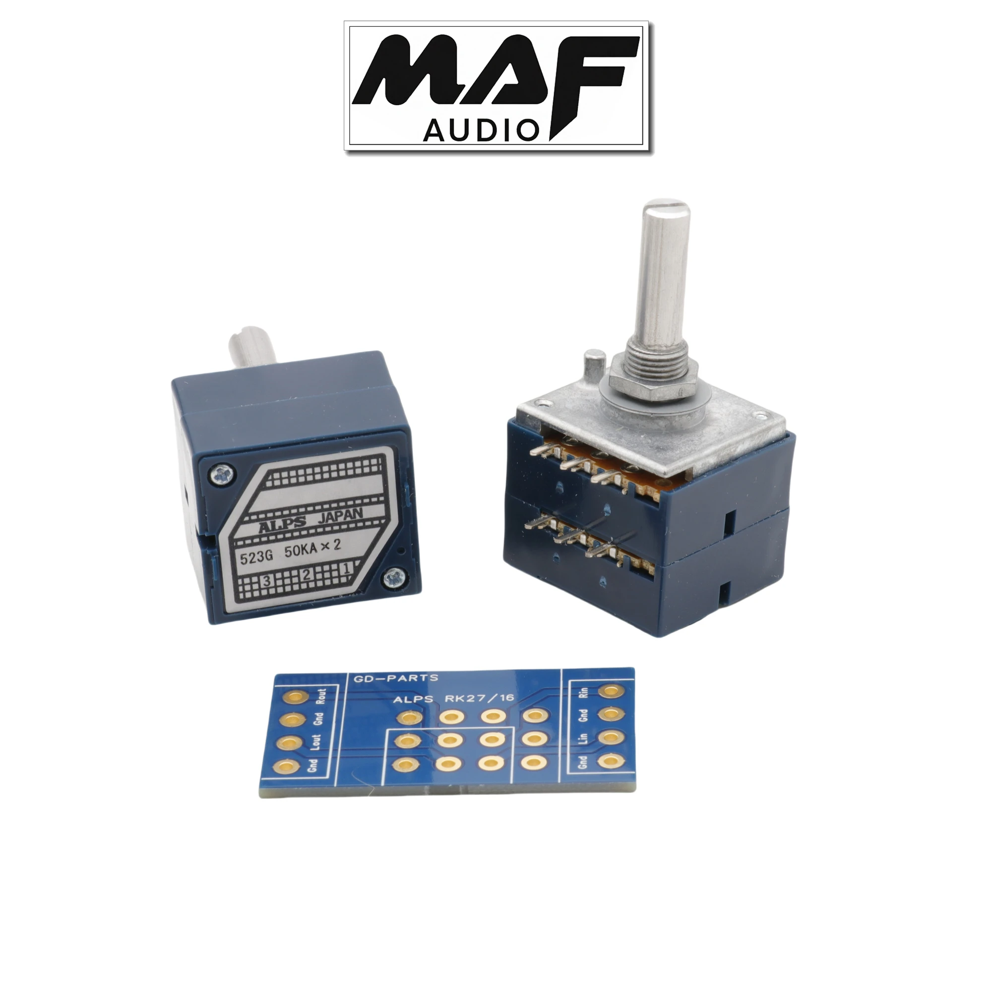 GD-PARTS Потенциометр ALPS RK27 10K-500K