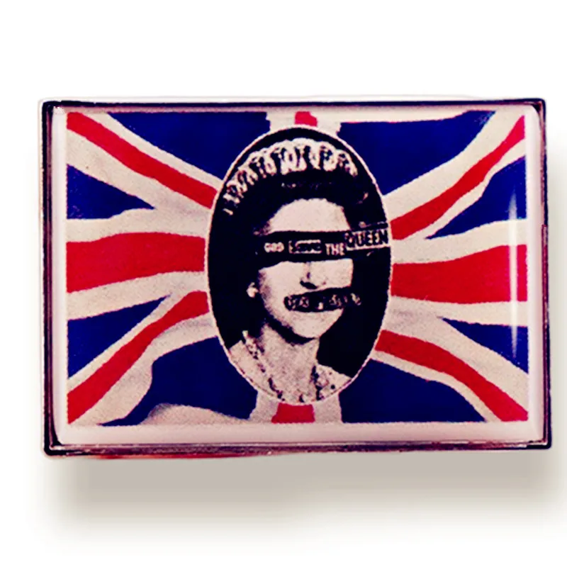 Эмалированная брошь в виде булавки для рюкзака