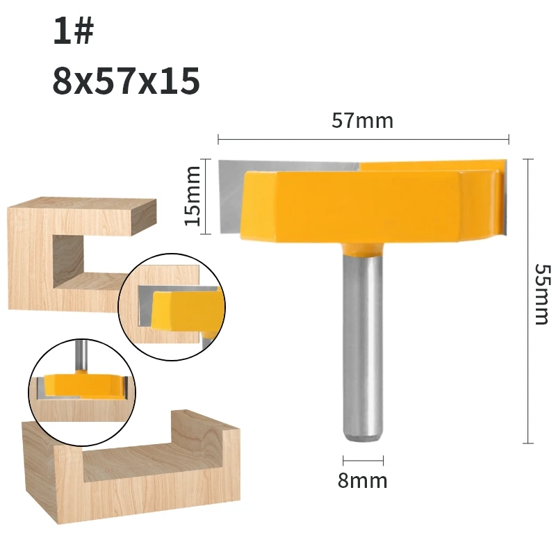 

Фреза YUSUN 8/12/12,7 мм