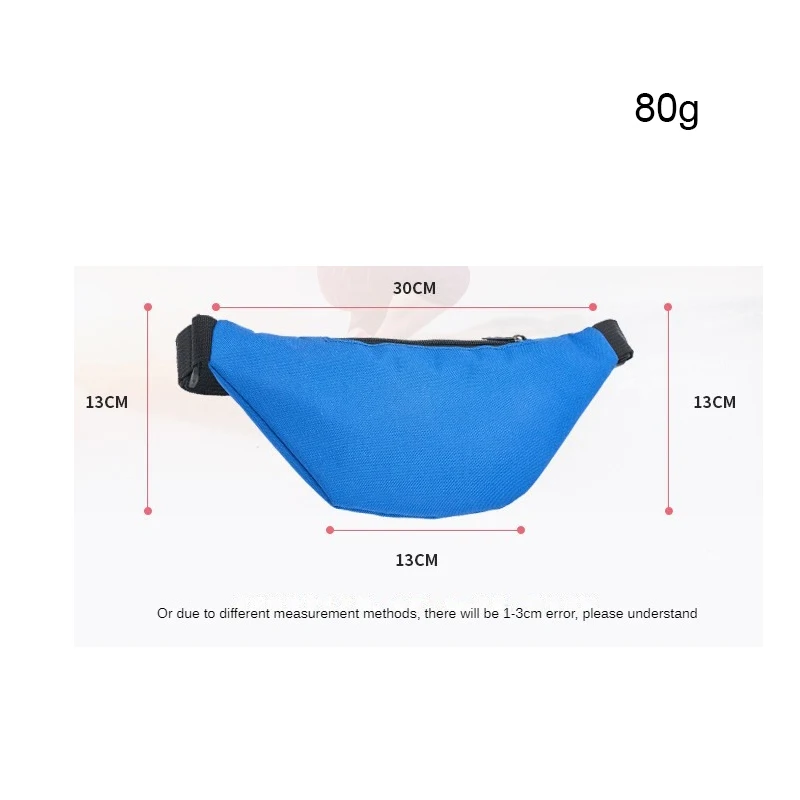 Custom Belt Bag Waterproof Travel Bags Casual Cross Body Chest Pack Run Hip Shoulder Bag Waist Pack Mobile Phone Unisex