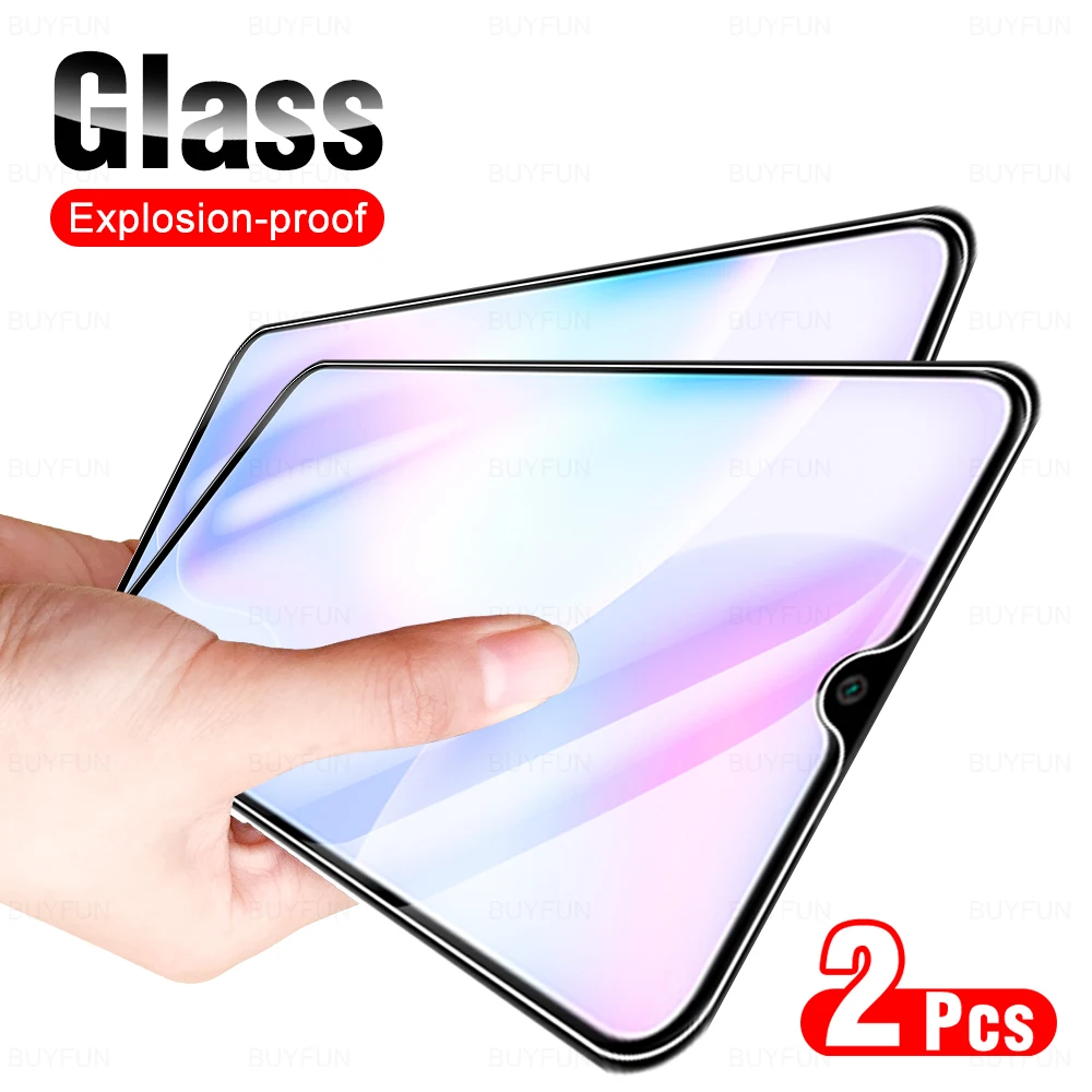 

2Pcs Protective Film Tempered Glass For Xiaomi Redmi 9A 9C 9CNFC NFC 9i 9T 9 A C i T On For Redmi9A Screen Protector M2006C3LG