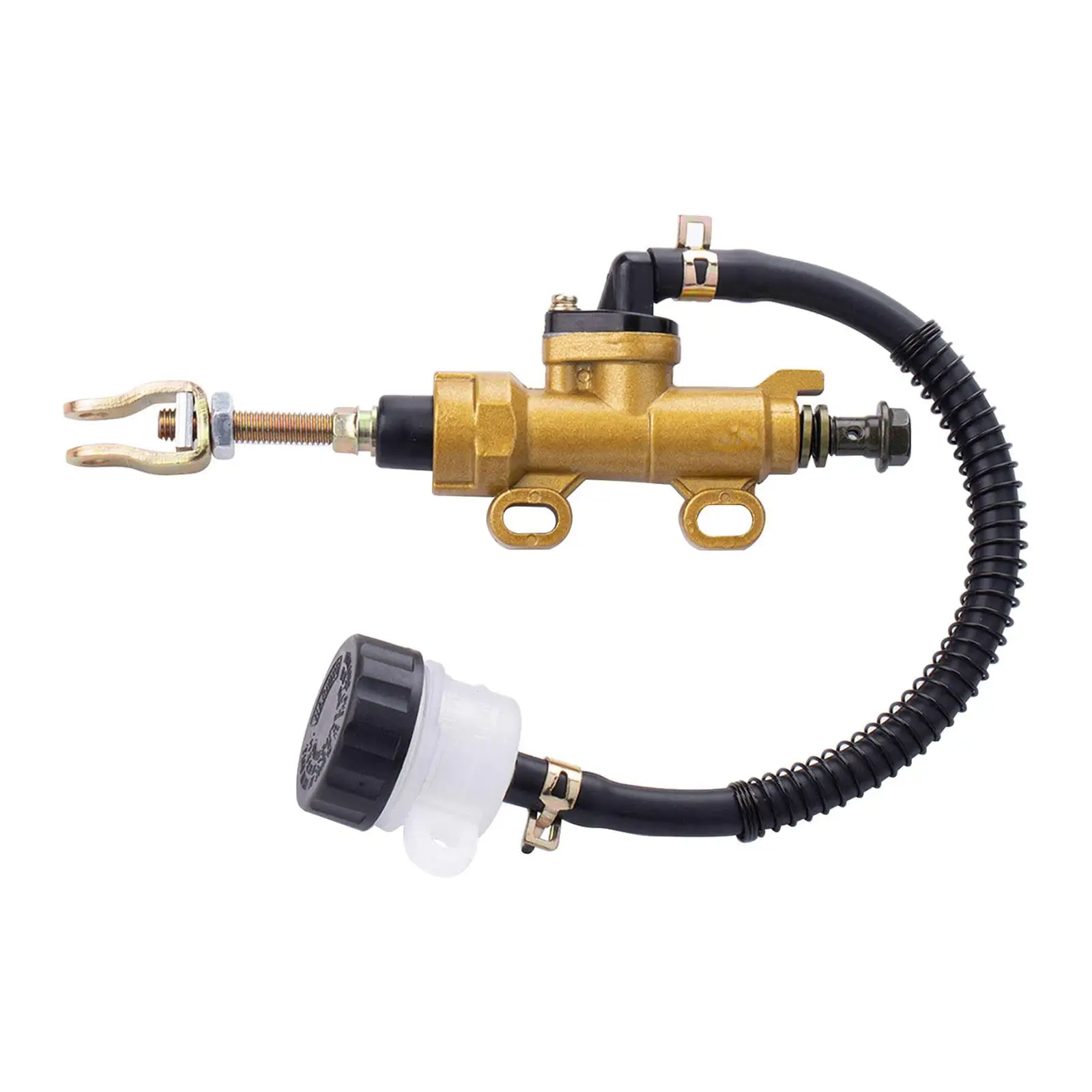 

Motorcycle Rear Foot Master Cylinder Brake Pump ,Aluminum Alloy for CBR250 400 600 1000 ATV Stable