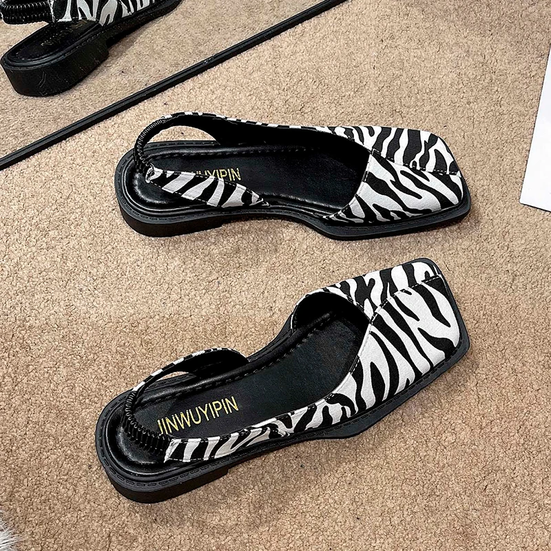 2023 Women's Sandals Summer New Baotou Fashion Designer Shoes Women's Outdoor Lightweight Casual Beach Shoes Women's Shoes