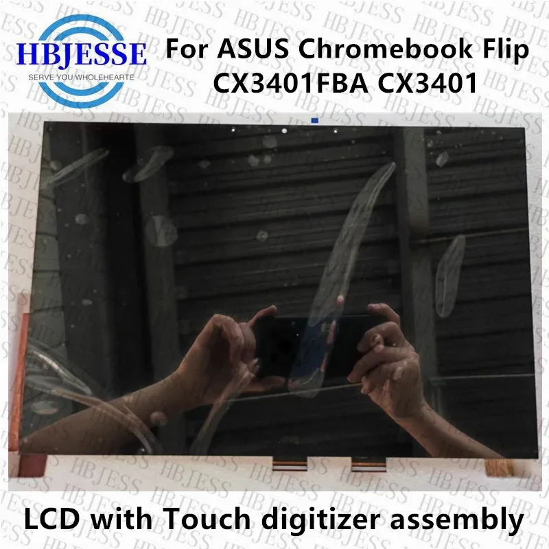 Оригинальный ЖК-экран для ноутбука 14 0 дюйма с сенсорным дигитайзером стекло в