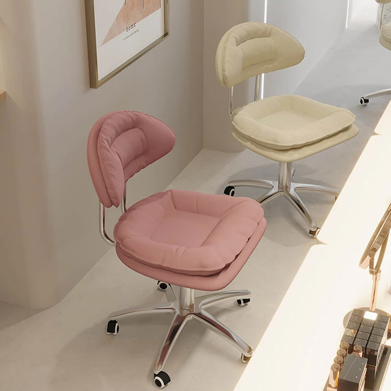 S Adjustable Lounge Dressing Spa Facial Barber Chairs Spinning Taburetes Con Ruedas Furniture Wj35xp