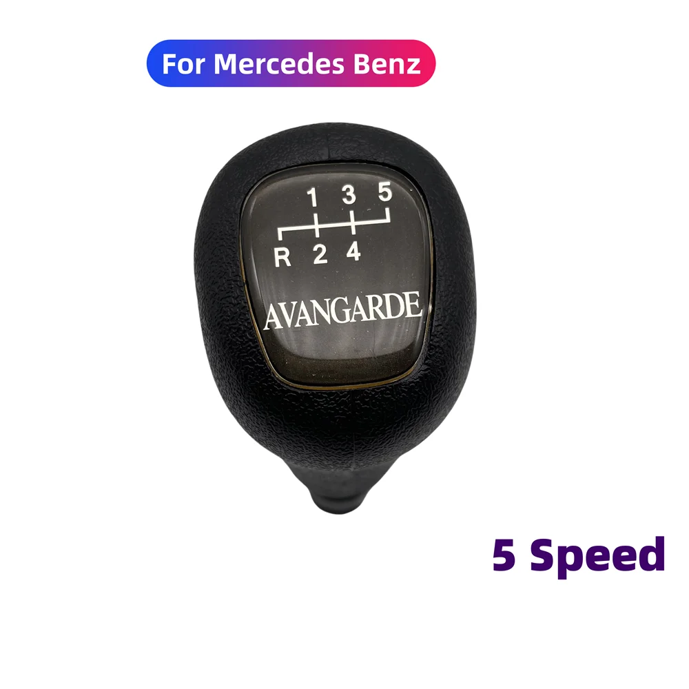 Автомобильные аксессуары 5 6-скоростная ручка переключения передач с кожаным