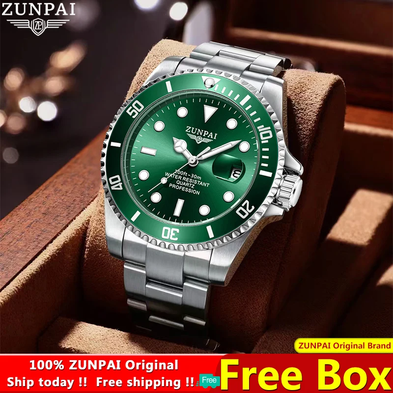 

100%Original WISHDOIT Watch for Men Waterproof Sports Stainless Steel Diving Wristwatches 2022New Fashion Luxury TOP Brand