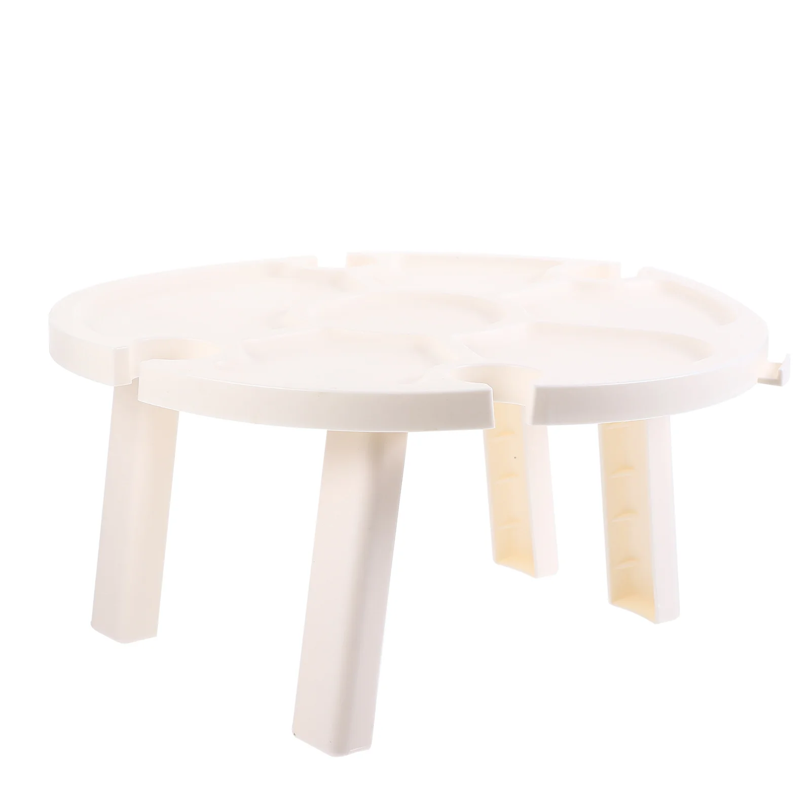 

Beach Table Small Plastic Tables Outdoors Field Portable Lightweight Folding Beach Sand