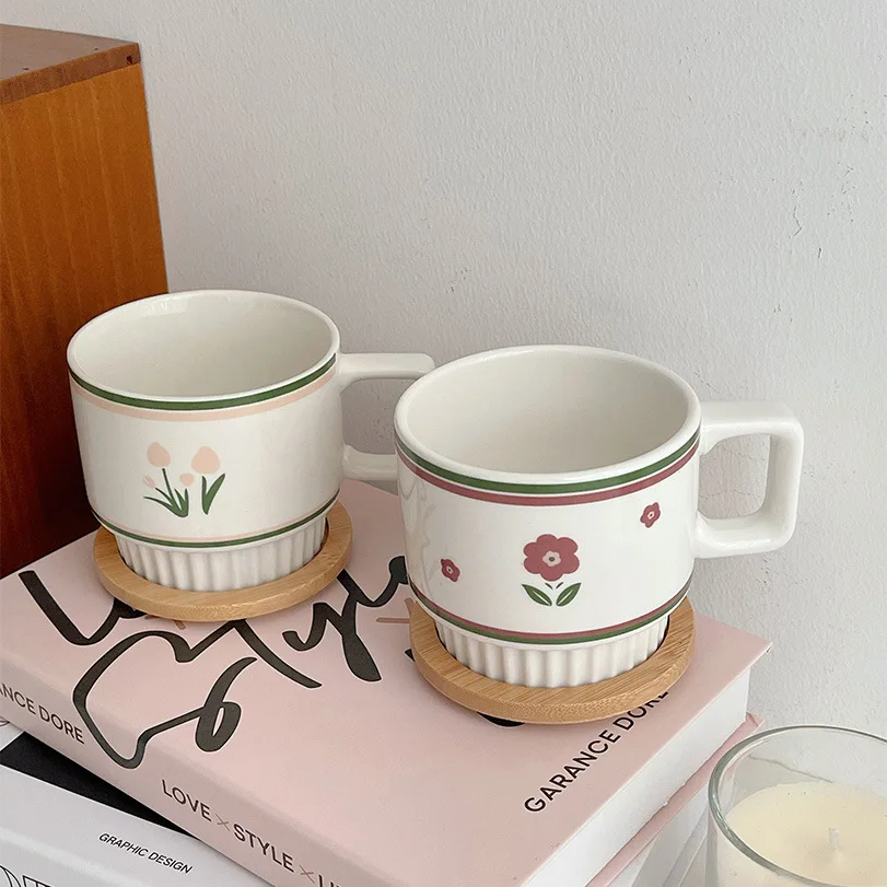 

Складная чашка и блюдце, Набор кружек для кофейных чашек, зеркальные кофейные кружки, кухонные зеркальные чайные милые дорожные наборы кофе...